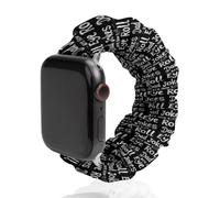 Dad Jokes Are How Eye Roll - Correa de reloj elástica compatible con IWatch, divertidas correas de reloj inteligente para hombres y mujeres, 38 mm/40 mm, 42 mm/44 mm, 42mm/44mm, Poliéster, No es una