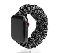 Dad Jokes Are How Eye Roll - Correa de reloj elástica compatible con IWatch, divertidas correas de reloj inteligente para hombres y mujeres, 38 mm/40 mm, 42 mm/44 mm, 42mm/44mm, Poliéster, No es una