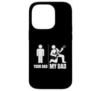Dad Jokes Funny Guitar Fathers Day Guitar Musician Guitarist Carcasa para iPhone 14 Pro