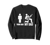 Dad Jokes Funny Guitar Fathers Day Guitar Musician Guitarist Sudadera