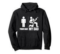 Dad Jokes Funny Guitar Fathers Day Guitar Musician Guitarist Sudadera con Capucha