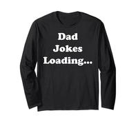 Dad Jokes Loading Fun Humor Quote Funny Saying Manga Larga