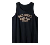 Dad Jokes Supply Co Divertido Padre Humor Camiseta sin Mangas