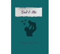 Dad & Me: Personalized Minimalist Photo Album and Journal for Father's Day