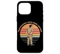 Dad Meme Professional Back Hand Checker Cita Día del Padre Carcasa para iPhone 16 Pro MAX