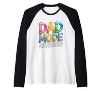 Dad Mode Activated Camiseta Manga Raglan