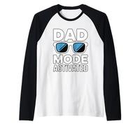 Dad Mode Activated Camiseta Manga Raglan