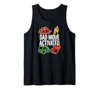 Dad Mode Activated Funny Fatherhood Minivan Parent Graphic Camiseta sin Mangas