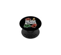 Dad Mode Activated Funny Fatherhood Minivan Parent Graphic PopSockets PopGrip Adhesivo