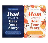 Dad & Mom, I Want to Hear Your Story (edición ampliada) - Diarios guiados para padres y madres para compartir su vida, recuerdos y amor | Hear Your Story Books, juego de 2 libros