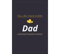 Dad, My Hero: Tell Me Your Story: This Journal is a gift that allows Cousins to share their life and love with their family