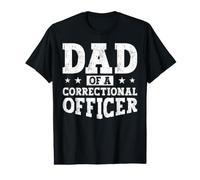 Dad of A Correctional Officer Camiseta gráfica económica