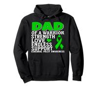 Dad of a Warrior Cerebral Palsy Awareness Gifts CP Awareness Sudadera con Capucha