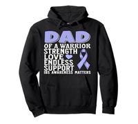 Dad of a Warrior IBS Awareness Irritable Bowel Syndrome Sudadera con Capucha