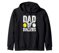 Dad of Ballers Baseball Dad for Men Father's Day Baseball Sudadera con Capucha