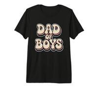 Dad of Boys Camiseta Premium