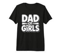 Dad of Girls Camiseta Premium