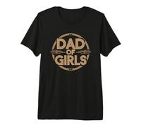 Dad of Girls Camiseta Premium
