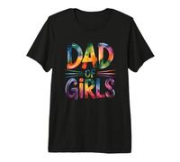 Dad of Girls Camiseta Premium