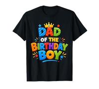 Dad of The Birthday Boy Cute Family Birthday Party Camiseta