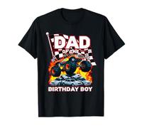 Dad of The Birthday Boy Monster Truck - Camiseta de cumpleaños Camiseta