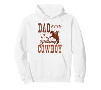 Dad of The Birthday Cowboy Cute Western Dad Birthday Outfit Sudadera con Capucha