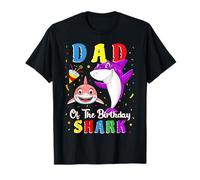 Dad of The Shark Birthday Family Matching Birthday Daughter Camiseta
