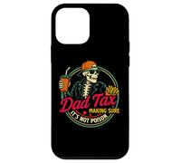 Dad Tax Asegurándose de que no sea veneno Humor Divertido Día del Padre Carcasa para iPhone 12 mini