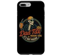 Dad Tax Asegurándose de que no sea veneno Humor Divertido Día del Padre Carcasa para iPhone 7 Plus/8 Plus
