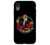 Dad Tax Asegurándose de que no sea veneno Humor Divertido Día del Padre Carcasa para iPhone XR