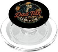 Dad Tax Asegurándose de que no sea veneno Humor Divertido Día del Padre PopSockets PopGrip para MagSafe