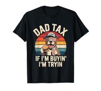 Dad Tax If I'm Buying I'm Trying Funny Fathers Day Dad Jokes Camiseta