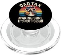 Dad Tax Making Sure It's Not Poison Fathers Day Dad Jokes PopSockets PopGrip para MagSafe