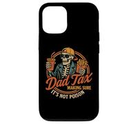 Dad Tax Making Sure It's Not Poison Funny Fathers Day Carcasa para iPhone 12/12 Pro