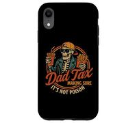 Dad Tax Making Sure It's Not Poison Funny Fathers Day Carcasa para iPhone XR
