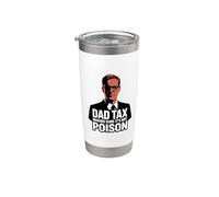 Dad Tax Making Sure It's Not Poison Vaso térmico de acero inoxidable de doble pared