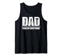 Dad The Fixer - Día del Padre - Loving Daddy Mechanic DIY Pop Camiseta sin Mangas
