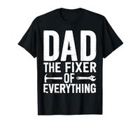 Dad The Fixer of Everything Funny Handyman Tools Men Daddy Camiseta