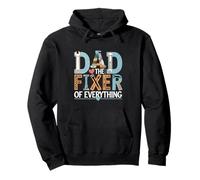 Dad The Fixer Of Everything Padre Manualidades Prácticas |-- Sudadera con Capucha