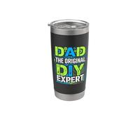 Dad The Original DIY Expert Aprecio del padre |- Vaso térmico de acero inoxidable de doble pared