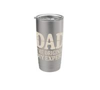 Dad The Original DIY Expert Aprecio del padre - Vaso térmico de acero inoxidable de doble pared