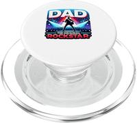 Dad The Original Rockstar: Live Performance Edition PopSockets PopGrip para MagSafe