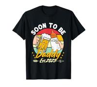 Dad To Be 2025 Promoted to Daddy 2025 Dad Est 2025 Father's Camiseta