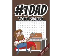 Dad Word Search Puzzle Book: 50+ Word Searches about Manly Man Stuff and More | 6x9 Inches, 110 pages | Solutions Included