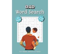 Dad Word Search Puzzle Book: Word Search Book About Dad | 6x9 Inches, 110 Pages, 50+ Puzzles | Great Gift for Vacations, Holidays, Relaxation, and Free Time