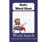 Dad Word Search Puzzle Book: Word Searches with Easy to Read Print about Dad Life, Tools, Work, and More | 6x9 inches, 110 pages | 50+ Puzzles ... Gift for Vacations, Holidays, and Free Times
