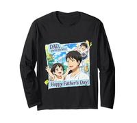 Dad You're My Hero Anime Style Manga Larga