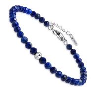 Dada Gioielli - Pulsera Mujer, idea de Regalo de Cumpleaños para Ella, 9 Piedras Naturales Genuinas para 9 Personalidades, Elija su Piedra Personalizada,