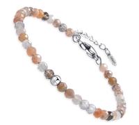 Dada Gioielli - Pulsera Mujer, idea de Regalo de Cumpleaños para Ella, 9 Piedras Naturales Genuinas para 9 Personalidades, Elija su Piedra Personalizada,