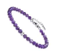 Dada Gioielli - Pulsera Mujer, idea de Regalo de Cumpleaños para Ella, 9 Piedras Naturales Genuinas para 9 Personalidades, Elija su Piedra Personalizada,